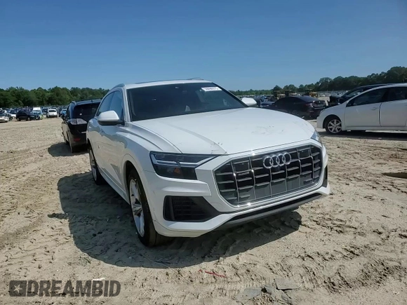 2019 Audi Q8 Premium Plus z VIN WA1BVAF15KD038166, wystawiony jako Copart lot #59090975 z przebiegiem 101 905 mil mil oraz Szkoda całkowita • Salvage title. Historia ofert i sprzedaży dostępna na DreamBid. Obrazek 14.