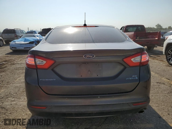 2015 Ford Fusion SE Hybrid with VIN 3FA6P0LU1FR136933, listed as a Copart auction lot 61915914 with 153,614 mi miles and Salvage Title. Bid and sale history available at carsss.com. Image 6.