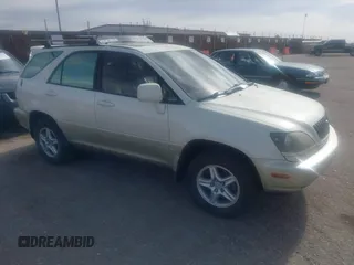 2000 Lexus RX 300 with VIN JT6HF10U8Y0142383, listed as a IAAI auction lot 41920116 with 252,291 mi miles. Bid and sale history available at carsss.com. Image 1.