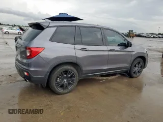2021 Honda Passport Sport with VIN 5FNYF7H23MB014465, listed as a Copart auction lot 60483005 with 46,533 mi miles and Salvage title. Bid and sale history available at DreamBid. Image 3.