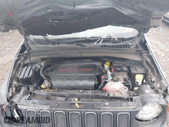 2016 Jeep Renegade Trailhawk with VIN ZACCJBCT1GPE21919, listed as a IAAI auction lot 41928423 with 80,982 mi miles and . Bid and sale history available at carsss.com. Image 10.