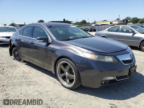 2013 Acura TL Technology z VIN 19UUA8F59DA011998, wystawiony jako Copart lot #55076975 z przebiegiem 102 667 mil mil oraz Szkoda całkowita • Salvage title. Historia ofert i sprzedaży dostępna na DreamBid. Obrazek 4.