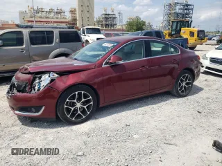 2017 Buick Regal Sport Touring with VIN 2G4GL5EXXH9105523, listed as a Copart auction lot 54274505 with 164,590 mi miles and Salvage Title. Bid and sale history available at DreamBid. Image 1.