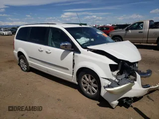 2011 Chrysler Town & Country Touring L with VIN 2A4RR8DG2BR758430, listed as a Copart auction lot 54721514 with Not Provided miles and Non Repairable. Bid and sale history available at DreamBid. Image 4.