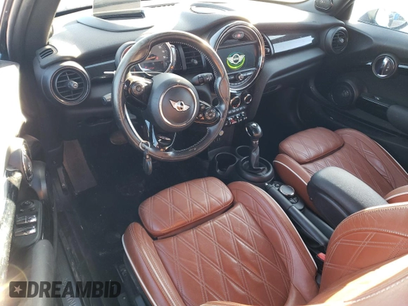 2018 MINI Convertible Cooper S with VIN WMWWG9C59J3C82656, listed as a Copart auction lot 84697254 with 38,453 mi miles and Salvage Title. Bid and sale history available at carsss.com. Image 8.