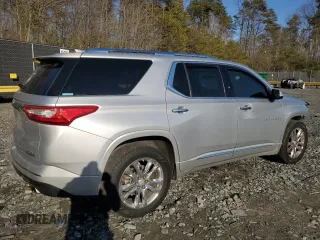 2018 Chevrolet Traverse High Country with VIN 1GNEVKKW0JJ184637, listed as a Copart auction lot 44606645 with 78,756 mi miles and Salvage Title. Bid and sale history available at carsss.com. Image 3.