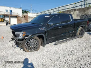 2021 GMC Sierra 1500 Denali with VIN 3GTU9FEL4MG346275, listed as a Copart auction lot 64235195 with 51,370 mi miles and Salvage title. Bid and sale history available at DreamBid. Image 1.