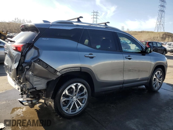 2020 GMC Terrain SLT with VIN 3GKALVEX6LL103398, listed as a Copart auction lot 52722465 with 71,745 mi miles and Salvage Title. Bid and sale history available at DreamBid. Image 3.