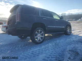 2020 Cadillac Escalade Premium Luxury with VIN 1GYS4CKJ3LR205116, listed as a Copart auction lot 87861635 with 90,708 mi miles and Salvage Title. Bid and sale history available at carsss.com. Image 3.