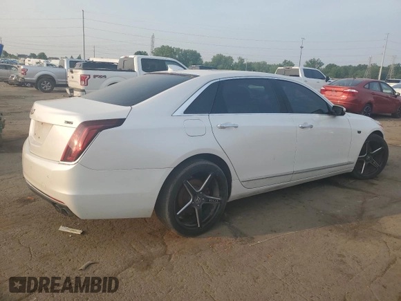 2017 Cadillac CT6 AWD with VIN 1G6KB5RS0HU140190, listed as a Copart auction lot 59686645 with 111,514 mi miles and Clean title. Bid and sale history available at DreamBid. Image 3.