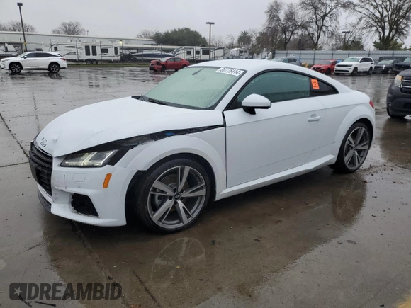 2021 Audi TT with VIN TRUAEAFV3M1005228, listed as a Copart auction lot 86776414 with 25,048 mi miles and Salvage title. Bid and sale history available at DreamBid. Image 1.