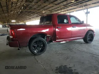 2012 Ram 1500 Tradesman with VIN 1C6RD6KP2CS296003, listed as a Copart auction lot 82170314 with 136,216 mi miles and Salvage title. Bid and sale history available at DreamBid. Image 3.