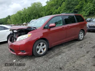 2012 Toyota Sienna LE AAS with VIN 5TDKK3DC4CS253719, listed as a Copart auction lot 63990175 with 155,561 mi miles and Salvage title. Bid and sale history available at DreamBid. Image 1.