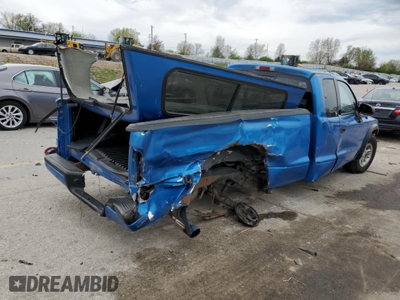 1998 Dodge Dakota SLT z VIN 1B7GL22X6WS718354, wystawiony jako Copart lot #52442515 z przebiegiem 119 628 mil mil oraz Szkoda całkowita • Salvage title. Historia ofert i sprzedaży dostępna na DreamBid. Obrazek 3.