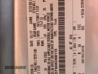 2017 Ford F-150 XL with VIN 1FTMF1EF9HKD68115, listed as a Copart auction lot 42555835 with Not provided miles and Salvage title. Bid and sale history available at DreamBid. Image 12.