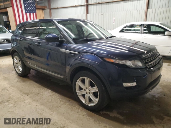 2014 Land Rover Range Rover Evoque Pure Plus with VIN SALVP2BG9EH950866, listed as a Copart auction lot 53538225 with 8,034 mi miles and Clean Title. Bid and sale history available at carsss.com. Image 4.