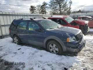 2007 Ford Freestyle SEL with VIN 1FMDK021X7GA26068, listed as a Copart auction lot 89327635 with 142,866 mi miles and Salvage Title. Bid and sale history available at carsss.com. Image 4.