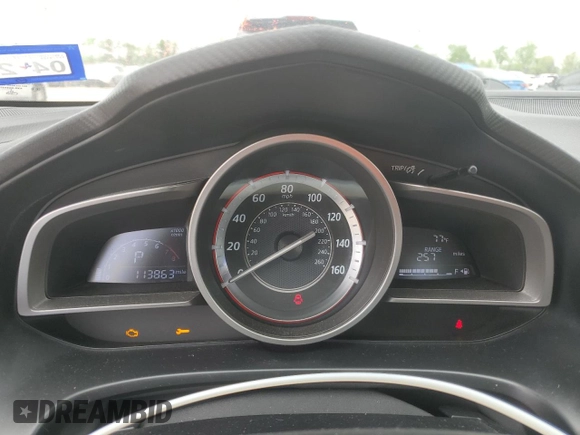 2016 Mazda 3 i Sport with VIN 3MZBM1U70GM257366, listed as a Copart auction lot 51304095 with 113,863 mi miles and Salvage Title. Bid and sale history available at DreamBid. Image 9.
