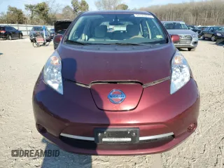 2016 Nissan LEAF SV with VIN 1N4BZ0CP8GC304599, listed as a Copart auction lot 50728855 with 48,410 mi miles and Salvage Title. Bid and sale history available at carsss.com. Image 5.