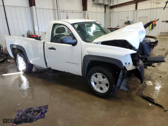 2011 Chevrolet Silverado 1500 Work Truck with VIN 1GCNKPE0XBZ448410, listed as a Copart auction lot 43641745 with 0 mi miles and Non Repairable. Bid and sale history available at carsss.com. Image 4.