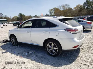 2014 Lexus RX 350 with VIN 2T2ZK1BA9EC147004, listed as a Copart auction lot 50054745 with 58,028 mi miles and Salvage Title. Bid and sale history available at DreamBid. Image 2.
