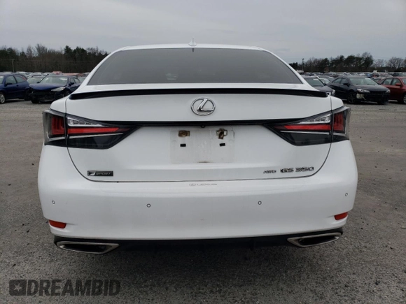 2016 Lexus GS 350 with VIN JTHCZ1BL9GA003787, listed as a Copart auction lot 40385893 with 103,259 mi miles. Bid and sale history available at carsss.com. Image 6.