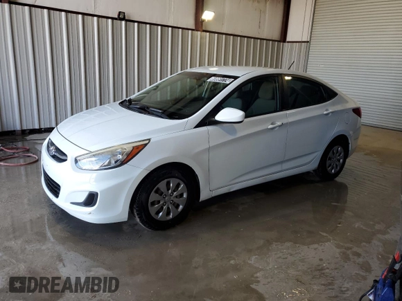 2016 Hyundai Accent SE with VIN KMHCT4AE1GU133578, listed as a Copart auction lot 69991774 with 96,601 mi miles and Clean Title. Bid and sale history available at carsss.com. Image 1.
