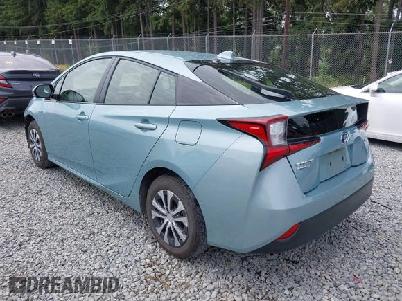 2020 Toyota Prius LE with VIN JTDL9RFU1L3017670, listed as a IAAI auction lot 42694974 with 69,298 mi miles and . Bid and sale history available at DreamBid. Image 3.