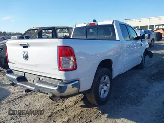 2020 Ram 1500 Big Horn with VIN 1C6RREBT8LN277897, listed as a IAAI auction lot 41351006 with 50,155 mi miles. Bid and sale history available at carsss.com. Image 4.