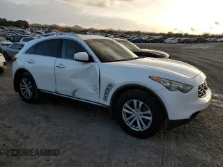 2009 Infiniti FX35 with VIN JNRAS18W29M155135, listed as a Copart auction lot 79048084 with 177,262 mi miles and Salvage Title. Bid and sale history available at carsss.com. Image 4.