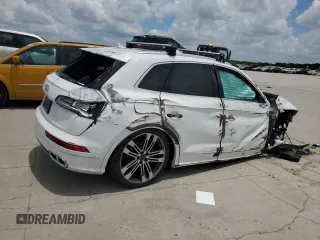 2018 Audi SQ5 Premium Plus with VIN WA1A4AFY9J2086730, listed as a Copart auction lot 57340094 with Not Provided miles and Non Repairable. Bid and sale history available at DreamBid. Image 3.