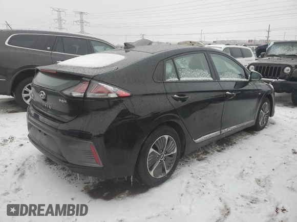 2020 Hyundai Ioniq SE with VIN KMHC65LD3LU235167, listed as a Copart auction lot 87891755 with 40,434 mi miles and Salvage title. Bid and sale history available at DreamBid. Image 3.