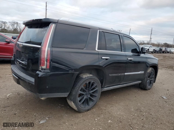 2017 Cadillac Escalade Premium Luxury with VIN 1GYS3CKJ4HR337750, listed as a Copart auction lot 87628035 with 107,142 mi miles and Clean Title. Bid and sale history available at carsss.com. Image 3.