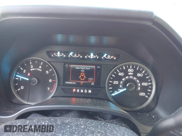 2020 Ford F-150 XL with VIN 1FTEW1E59LKF35450, listed as a IAAI auction lot 42009705 with 63,609 mi miles. Bid and sale history available at carsss.com. Image 7.