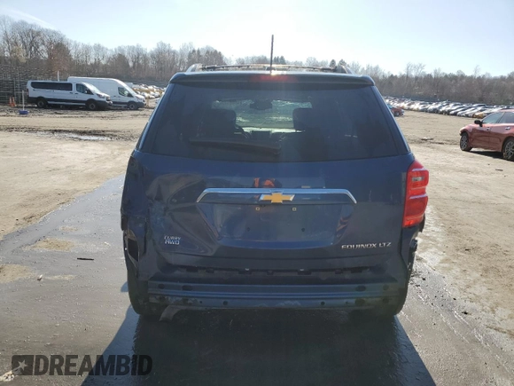 2016 Chevrolet Equinox LTZ with VIN 2GNFLGEKXG6173084, listed as a Copart auction lot 49096495 with 173,177 mi miles and Salvage Title. Bid and sale history available at carsss.com. Image 6.