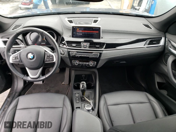 2021 BMW X1 sDrive28i with VIN WBXJG7C02M5T94391, listed as a Copart auction lot 36539143 with 15,684 mi miles. Bid and sale history available at carsss.com. Image 8.