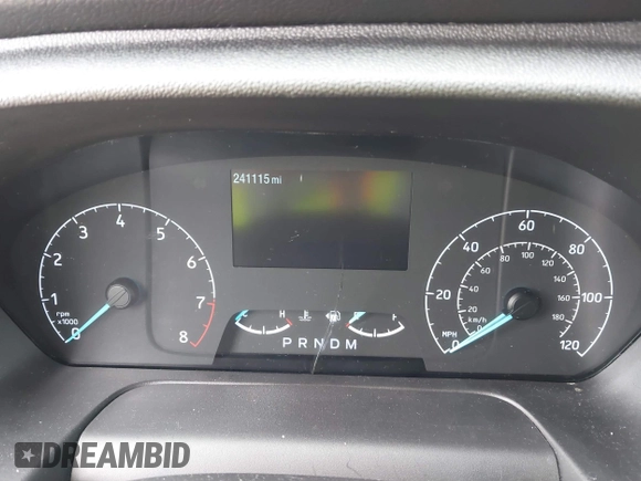 2020 Ford Transit Cargo with VIN 1FTBR1C81LKA04721, listed as a IAAI auction lot 41541569 with 241,115 mi miles and . Bid and sale history available at DreamBid. Image 7.