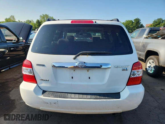 2007 Toyota Highlander with VIN JTEHW21A770035323, listed as a Copart auction lot 65290425 with 182,767 mi miles and Clean title. Bid and sale history available at DreamBid. Image 6.