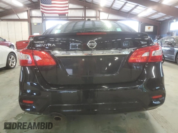 2018 Nissan Sentra S with VIN 3N1AB7APXJY265991, listed as a Copart auction lot 55996075 with 85,193 mi miles and Clean Title. Bid and sale history available at DreamBid. Image 6.