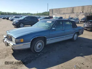 1992 Cadillac DeVille z VIN 1G6CD53B8N4294424, wystawiony jako Copart lot #56492064 z przebiegiem 151 165 mil mil oraz Szkoda całkowita • Salvage title. Historia ofert i sprzedaży dostępna na DreamBid. Obrazek 1.
