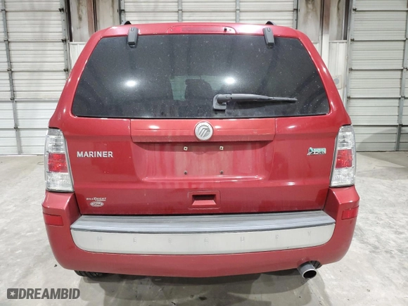 2010 Mercury Mariner with VIN 4M2CN8BG9AKJ11993, listed as a Copart auction lot 88639495 with 38,054 mi miles and Salvage Title. Bid and sale history available at carsss.com. Image 6.