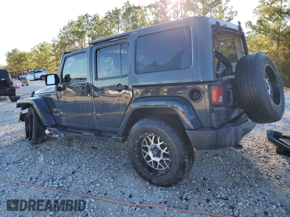 2018 Jeep Wrangler JK Unlimited Sahara with VIN 1C4HJWEG8JL804166, listed as a Copart auction lot 41606005 with 88,345 mi miles and Salvage Title. Bid and sale history available at carsss.com. Image 2.