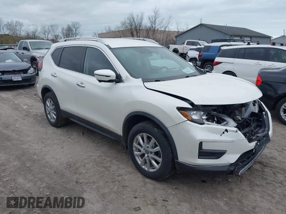 2018 Nissan Rogue SV with VIN KNMAT2MV2JP556770, listed as a IAAI auction lot 42048827 with 85,437 mi miles and . Bid and sale history available at carsss.com. Image 1.