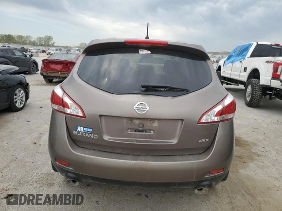 2013 Nissan Murano S z VIN JN8AZ1MW3DW317227, wystawiony jako Copart lot #53119495 z przebiegiem 139 498 mil mil oraz Szkoda całkowita • Salvage title. Historia ofert i sprzedaży dostępna na DreamBid. Obrazek 6.