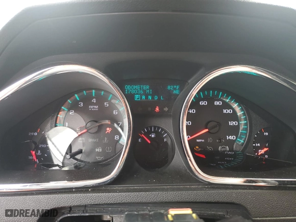 2011 Chevrolet Traverse LT w/1LT with VIN 1GNKRGED1BJ394373, listed as a Copart auction lot 85652474 with 178,036 mi miles and Salvage Title. Bid and sale history available at carsss.com. Image 9.