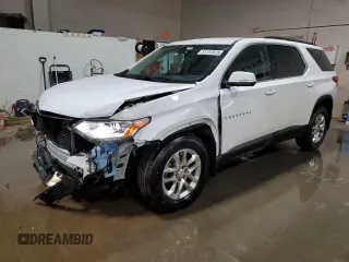 2019 Chevrolet Traverse LT Cloth with VIN 1GNERGKWXKJ259928, listed as a Copart auction lot 51157615 with 103,362 mi miles and Salvage Title. Bid and sale history available at carsss.com. Image 1.