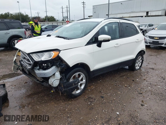 2020 Ford EcoSport SE with VIN MAJ6S3GL2LC362667, listed as a IAAI auction lot 41510765 with 76,311 mi miles and . Bid and sale history available at DreamBid. Image 2.
