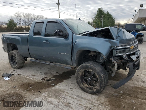 2013 Chevrolet Silverado 1500 LTZ with VIN 1GCRKTE71DZ168465, listed as a Copart auction lot 83804684 with 207,072 mi miles and Salvage Title. Bid and sale history available at DreamBid. Image 4.