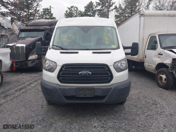 2018 Ford Transit Van with VIN 1FTBW2CMXJKA90524, listed as a IAAI auction lot 41484868 with NaN miles. Bid and sale history available at carsss.com. Image 12.