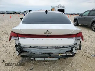 2021 Hyundai Elantra SEL z VIN 5NPLS4AG9MH016863, wystawiony jako Copart lot #59924195 z przebiegiem 33 353 mil mil oraz Szkoda całkowita • Salvage title. Historia ofert i sprzedaży dostępna na DreamBid. Obrazek 6.